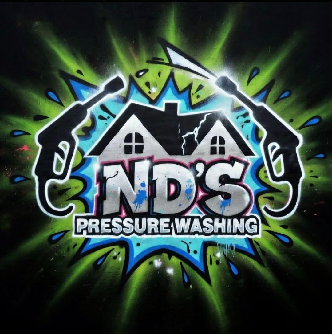 ND's Pressure Washing logo